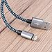 Cablex iPhone Charger, 3Pack 6FT Lightning to USB Nylon Braided Cable, Compatible with iPhone 7/7 Plus/6s/6s Plus/6/6 Plus/5/5S/5C/SE/iPad and iPod (Blue)