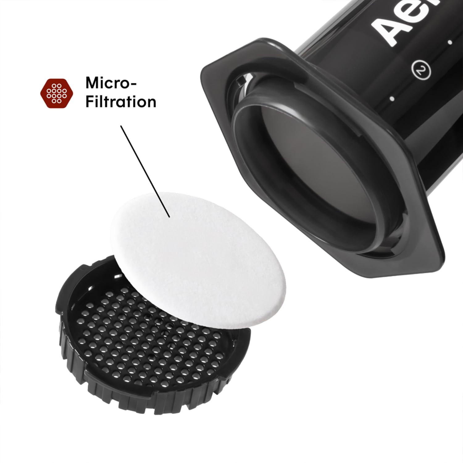 AeroPress Original XL Coffee Press – 3 in 1 brew method combines French Press, Pourover, Espresso. Full bodied, smooth coffee w/out grit or bitterness. Small portable coffee maker for camping & travel