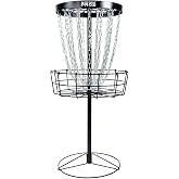 MVP Disc Sports Black Hole Pro HD 24-Chain Portable Disc Golf Basket Target