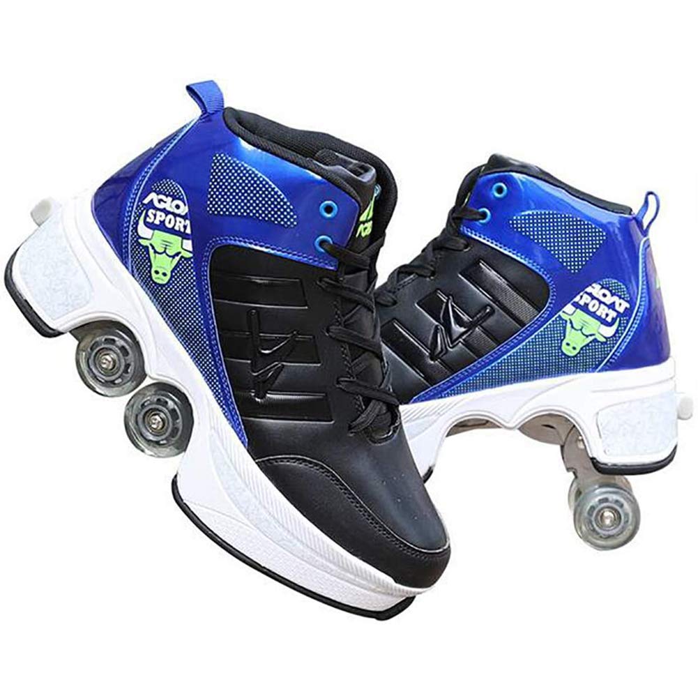 Roller Shoes Deformable Sports Roller Skates Amazon Shoes With