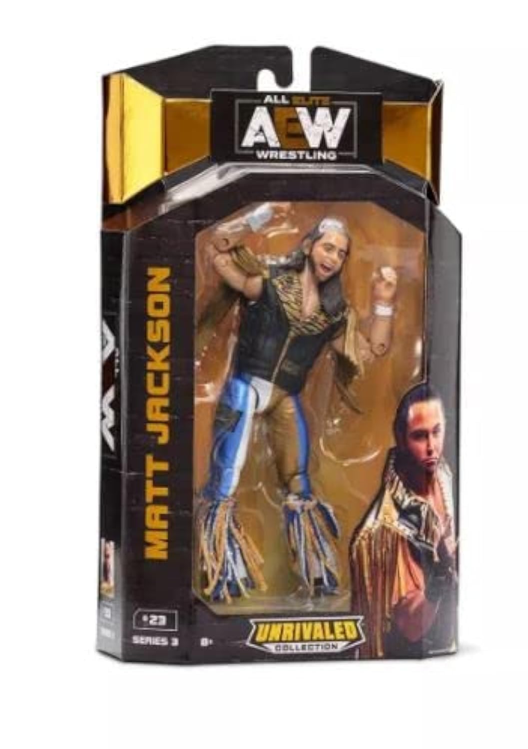 AEW Unmatched Unrivaled Luminaries Collection Wrestling Action Figure (Choose Wrestler) (Matt Jackson (Series 3))