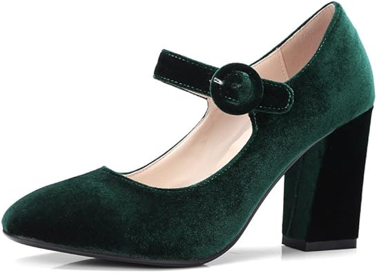 velvet mary jane heels