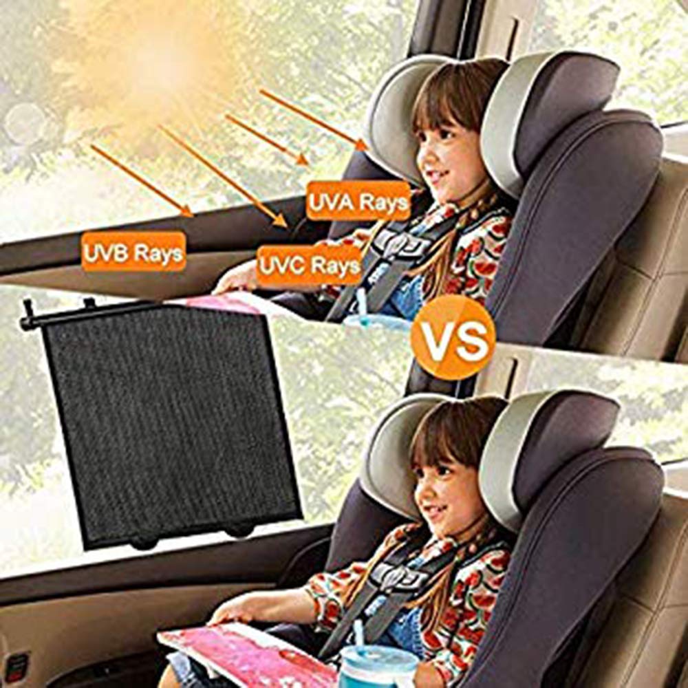 Big Ant 2 Pare Soleil Voiture Rideau Enrouleur De Voiture Vitres Laterales Pour Bebe Blocage Des Rayons Ultra Violets Pare Soleils Accessoires Centroarco Com