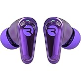 Raycon Pro Earbuds Wireless Bluetooth + 6 Microphones with Hybrid Active Noise Canceling, Sweat & Water-Resistant Earphones, Premium Wireless Ear Buds Bluetooth 40 Hours Playtime (Purple)