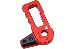 Aramox 6-Piece Hard Top Roof Removal Switch Handle Knob Set for JEEP JL JLU Gladiator JT 4xe, Red