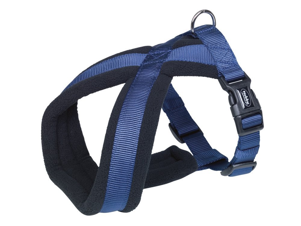 Nobby Classic Comfort Harness, 35-50 cm x 25-50 mm, Blue