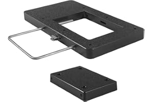 BESTTRUCK 8M0120717 Xi Series Quick Release Mounting Bracket Kit Replacement for MotorGuide Trolling Motors Mounting Bracket Kit, Black