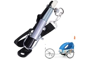 Universal Bicycle Trailer Hitch,Bike Trailer Coupler Attachment Release Steel Linker Connector for Instep & Schwinn Bike Trai