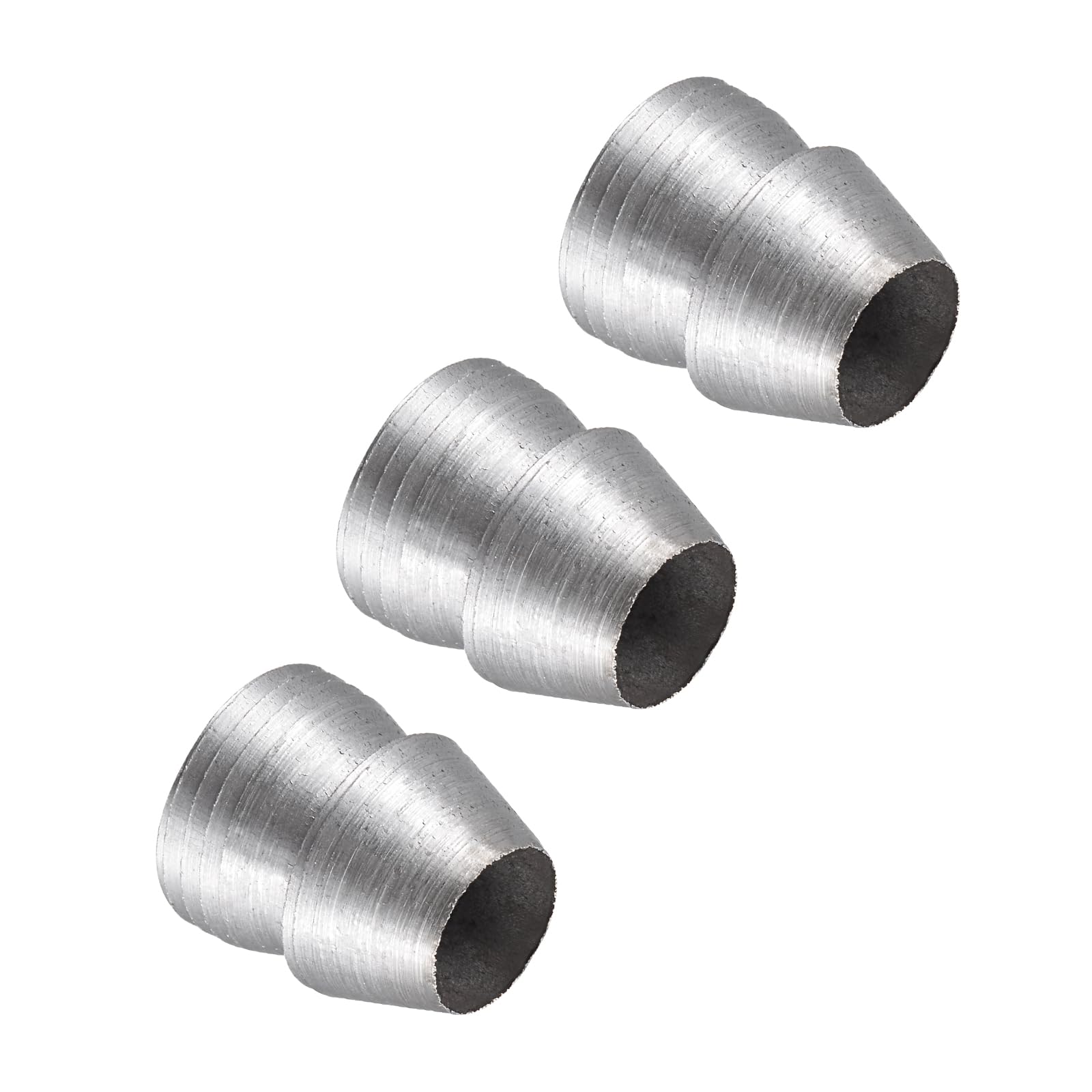 CoCud Round Handle Wedges, 16mm Diameter, Carbon Steel Metal Kit Hammer Handle Prevent Splitting Wedge - (Applications: for Axe Claw Hammer), 3-Pieces