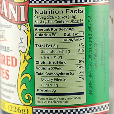 Amazon Com Sclafani Oil Cured Olives Italian Style 12 Pack Grocery Gourmet Food