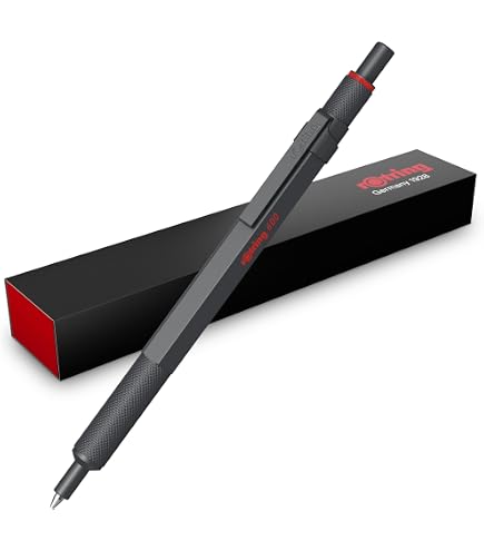 Amazon.com : rOtring 600 Ballpoint Pen, Medium Point, Black Ink