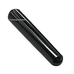 Amazing Gemstone Black Agate Crystal Wand Massage