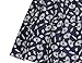 MUXXN Women's Sweetheart Floral Sleeveless Knee Fit-and-Flare Dress, Umbrella Blue, XX-Large