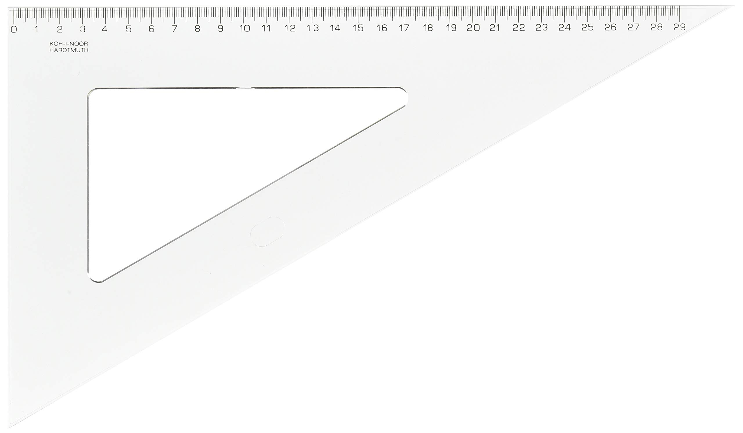 KOH-I-NOOR 074585800000 Set Square - Transparent