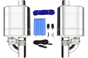 PEASTORM 3 Inch Valved Muffler Exhaust Cutout with Muffler Cat Back Exhaust System Kit (2pcs)