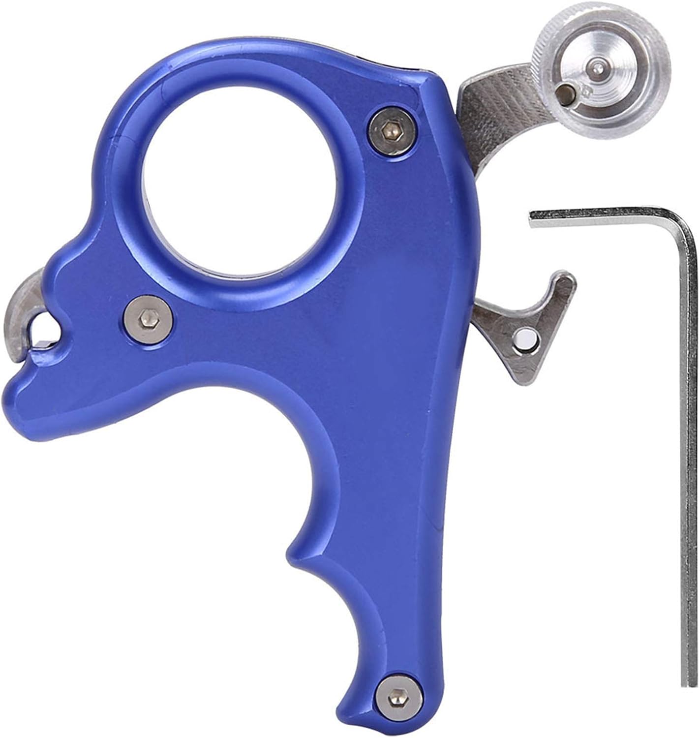 SunshineFace Archery Bow Release Aids, 3 Finger Grip Thumb Caliper