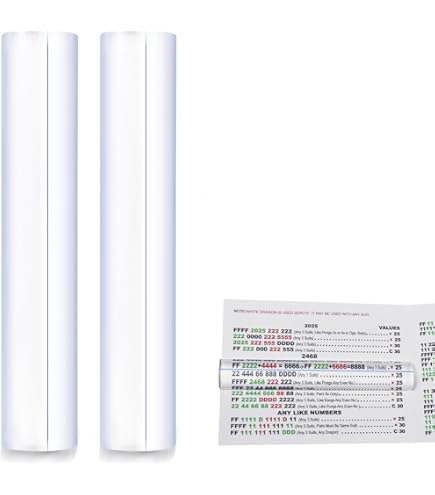 Fousenuk 2Pcs Loupe De Lecture 65 Mm, Loupe Grossissante à Main Avec