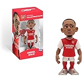 MINIX COLLECTIBLE FIGURINES – Gabriel Jesus, Official Arsenal, Sports Collectable 12 cm Figurine, Unique Soccer Gift for All Ages, Football Stars