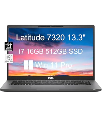 Amazon.com: Dell 2021 Latitude 7320 Laptop 13.3-inch - Intel