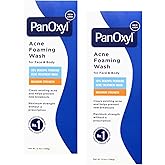 PanOxyl 10% Acne Foaming Wash 5.5 Ounce (Value Pack of 2)