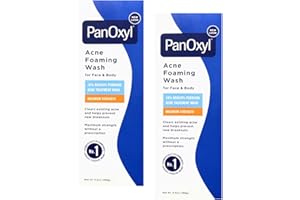 PanOxyl 10% Acne Foaming Wash 5.5 Ounce (Value Pack of 2)