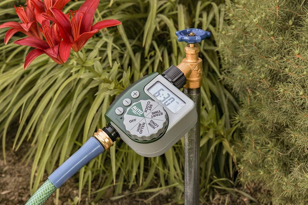 Orbit 62061Z Single-Outlet Hose Watering Timer, 1, Green : Hose Timer : Garden & Outdoor