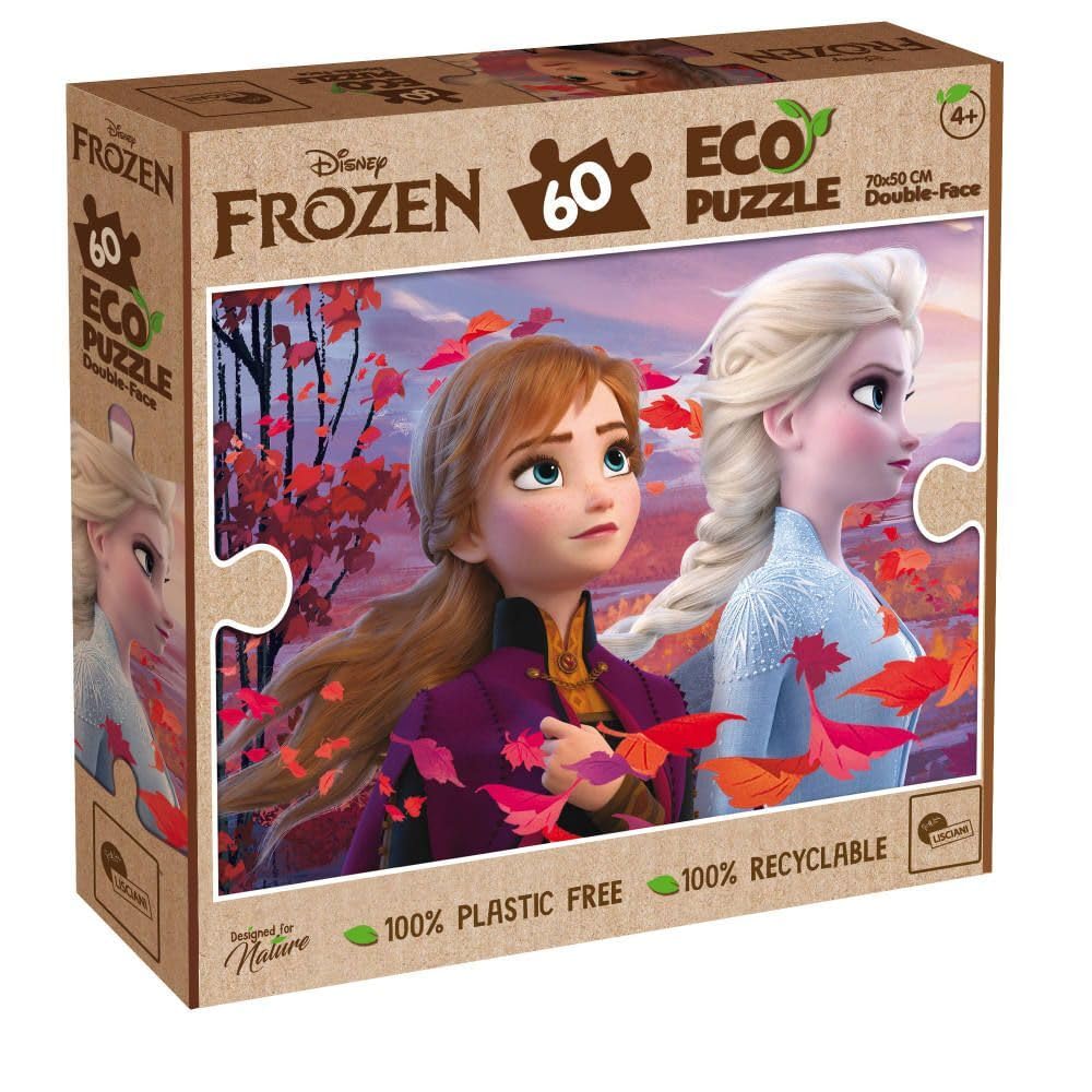Liscianigiochi 91881 Disney Eco Puzzle Df Frozen 60
