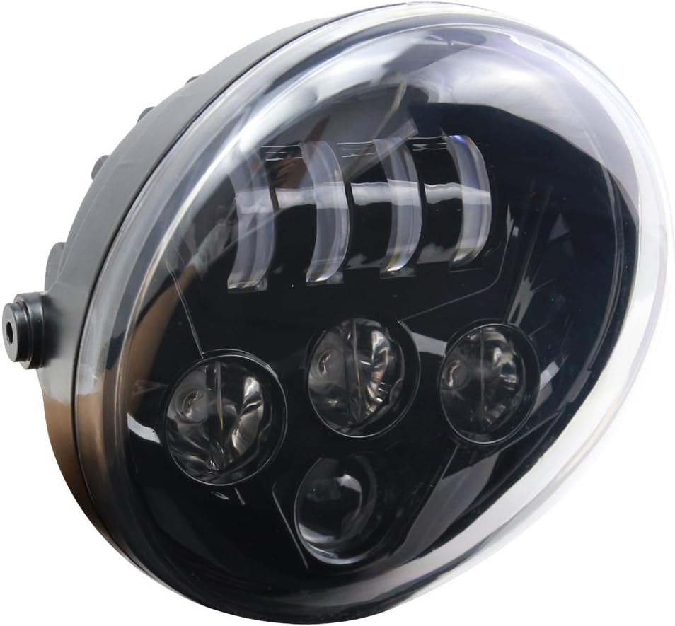 LED Headlight For Harley Davidson VRSCA VRod VRod (black) Amazon.co
