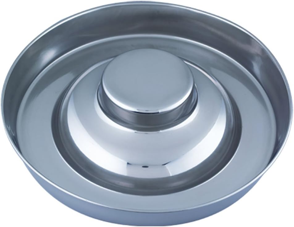 QT Dog Puppy Stainless Steel Saucer, 15"