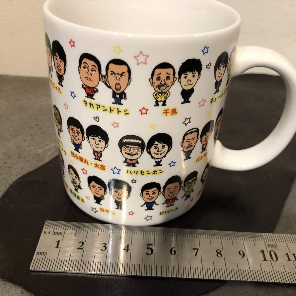 Amazon 吉本芸人イラストマグカップ 陶磁器製マグカップ タレントグッズ お笑い芸人 キッチン雑貨 千鳥 ロバート他 アイドル 芸能人グッズ 通販