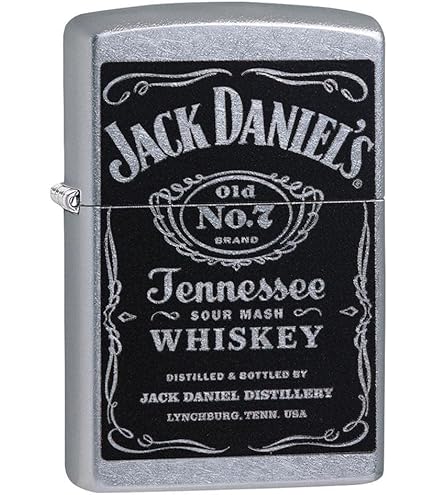 Amazon.com: Zippo Jack Daniel's Tennessee Whiskey Label Street