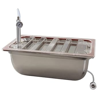 Externo aireación sellador al vacío Sous Vide Agua Baño máquina ...