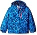 Columbia Little Boys Lightning Lift Jacket, Collegiate Navy Block Print, X-Small