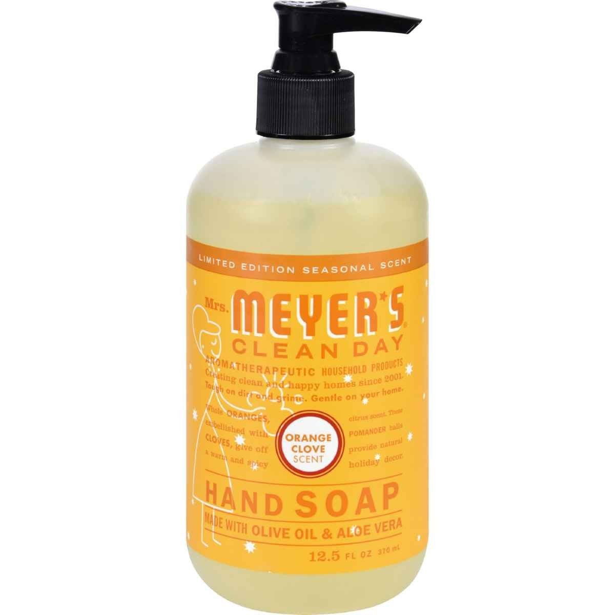 Mrs Meyers Clean Day Liquid, Orange Clove 16.0000 OZ (Pack