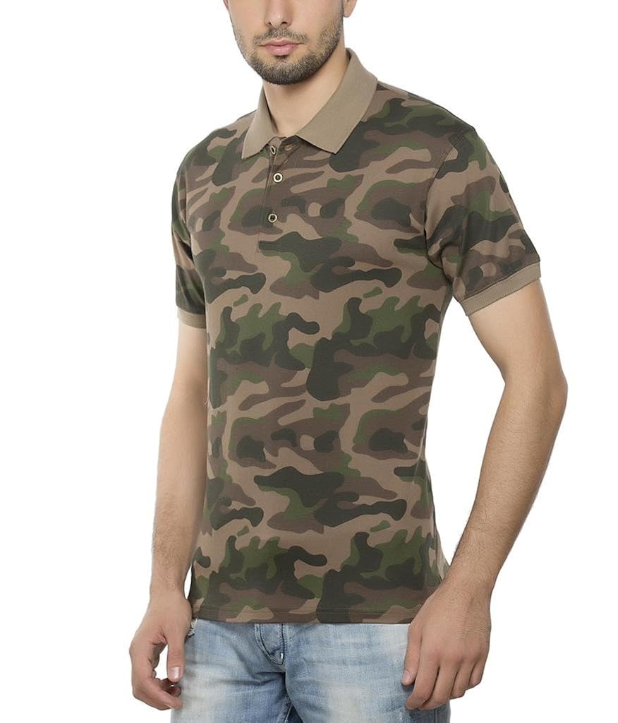 indian army polo t shirt
