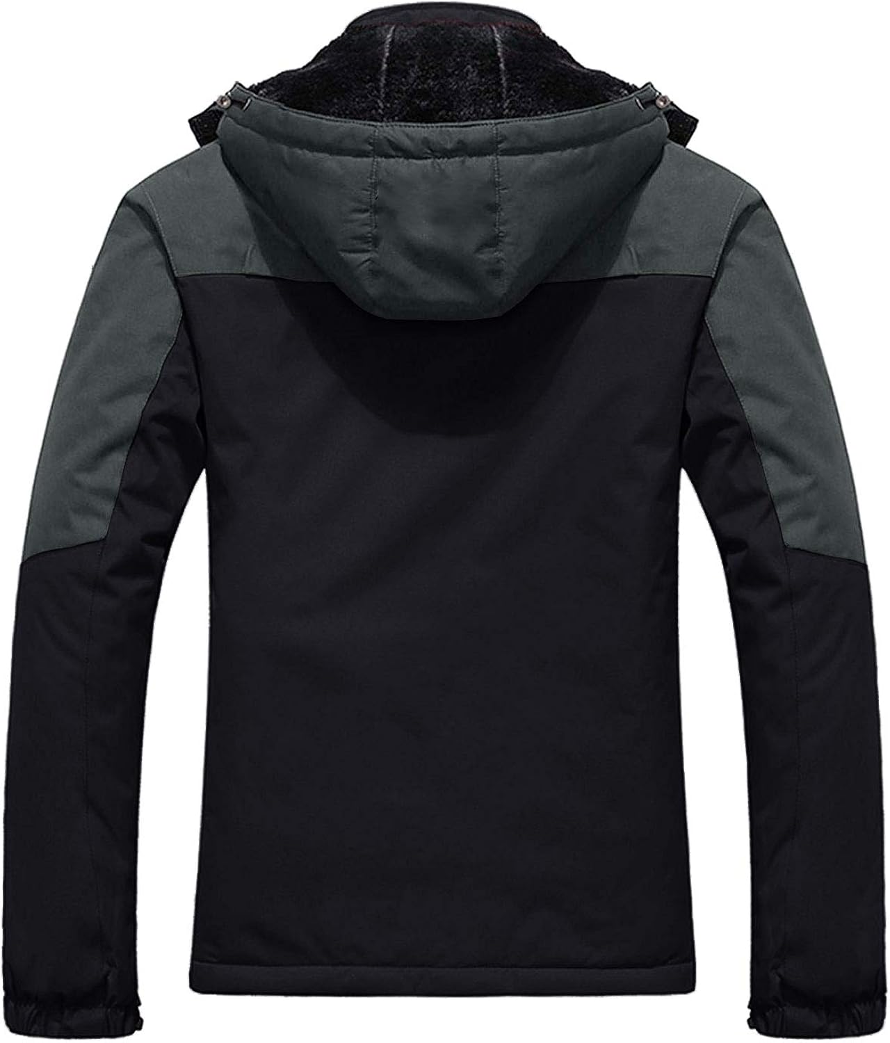 BIYLACLESEN Men's Winter Coats Windproof Parka Fleece Lined Ski Snowboard Jacket Windbreaker: Clothing
