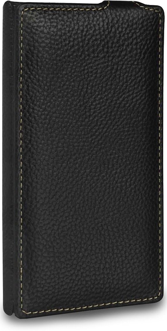 StilGut UltraSlim Genuine Leather Case for Nokia Lumia 1020, Black - Image 4