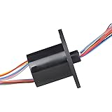 Logisaf 300Rpm 12 Circuits Capsule Slip Ring 2A 240V 250mm Test Equipment