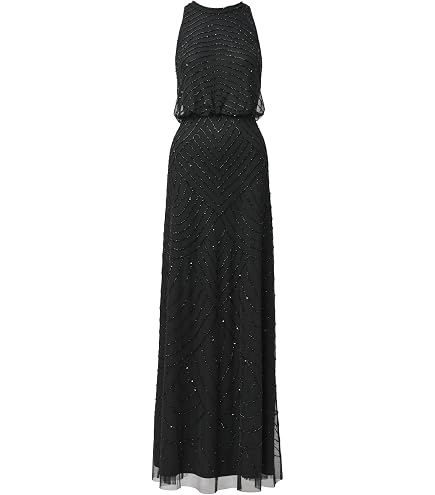 adrianna papell long jersey dress Women's Evening Gown, Brilliant Sapphire, 14 : Clothing, Shoes & Jewelry Strapless