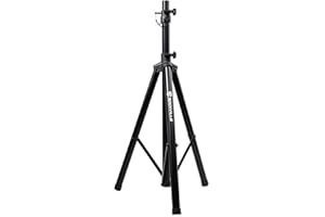 Rockville RVES05 Black Heavy Duty Tripod Pole-Mount DJ PA Speaker Stand