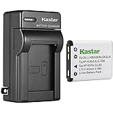 Kastar 1-Pack Li42B Battery and AC Wall Charger Replacement for Olympus Stylus 780, Stylus 790SW, Stylus 820, Stylus 830, Stylus 840, Stylus 850SW, Stylus 1040, Stylus 1050SW, Stylus 1200, Stylus 5010