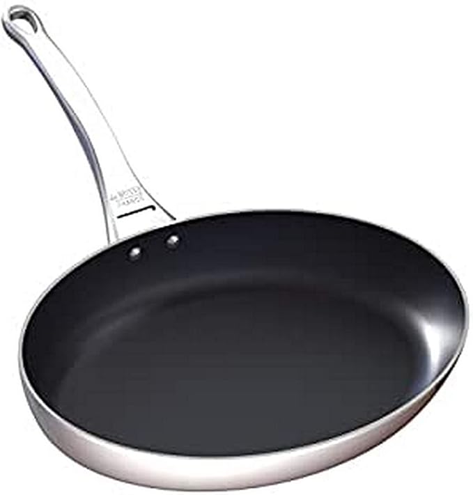 DE BUYER 3719.32 'Affinity'Oval NonStick Frying Pan 32 cm x 23 cm