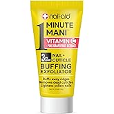 Nail-Aid - Vitamin C + Pink Grapefruit Extract - 3-In-1 Nail + Cuticle Buffing Exfoliator
