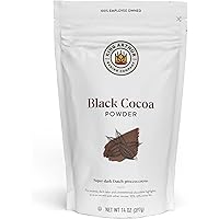 King Arthur Black Cocoa, Dutch Processed Cocoa Powder, Perfect for Baking, 14 Ounces