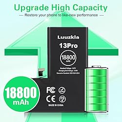 Luuzkla 18800mAh (2025 New Upgrade) Battery