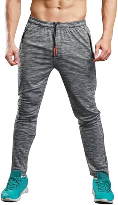 Pantalones de Hombre Largo Deportes Gimnasio Ajustado Corriendo ...
