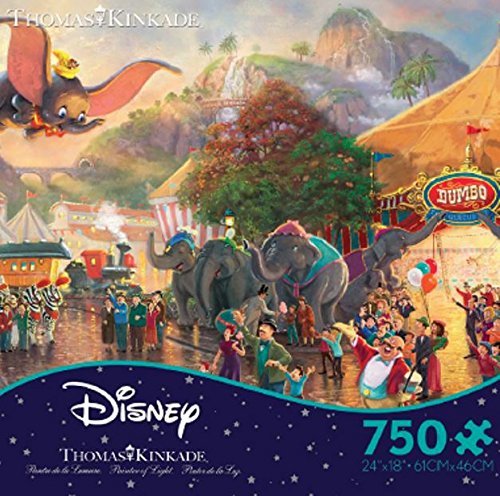 Ceaco Thomas Kinkade Collection Disney's Dumbo Jigsaw Puzzle (750 Piece)