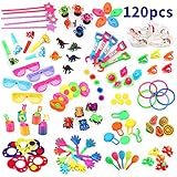 Amy&Benton 120PCS Carnival Prizes for Kids Birthday Party Favors Prizes Box Toy Assortment for Classroom