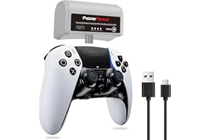 Pickle Power Rechargeable Battery Pack for PS5 Dualsense/Edge Controller, 3500mAh PS5 External Battery for Sony PlayStation 5