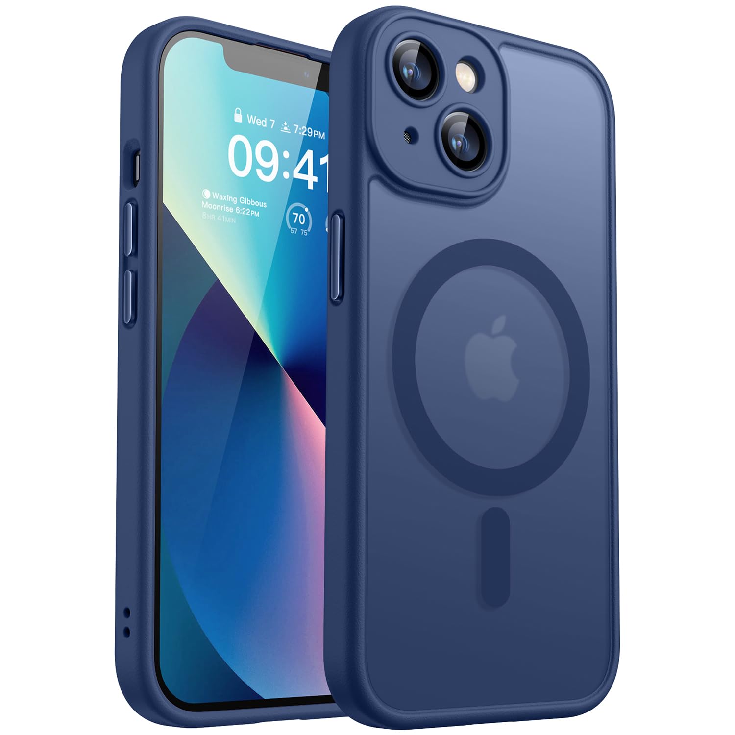 CANSHN Magnetic for iPhone 13 Case, Upgraded [Full